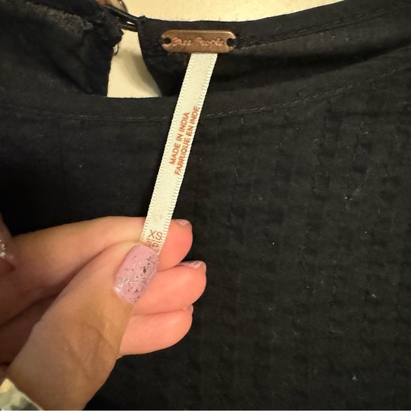 FREE PEOPLE EMBROIDERED BABYDOLL “PAVLO” DRESS SIZE XS - Picture 8 of 8